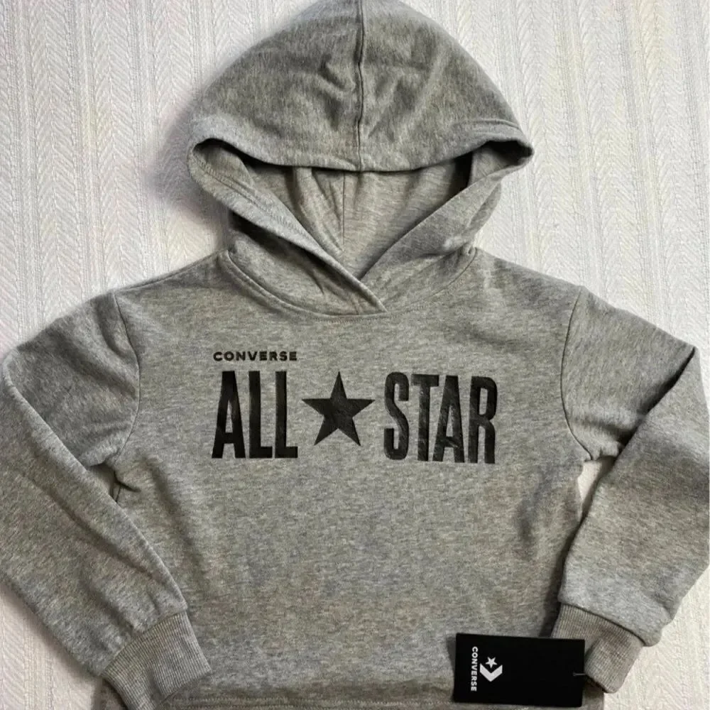 CONVERSE ALL STAR GIRLS Gray Hoodie